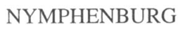 NYMPHENBURG trademark