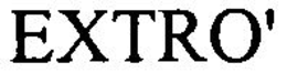 EXTRO' trademark