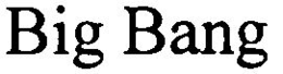 BIG BANG trademark