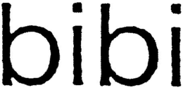 BIBI trademark