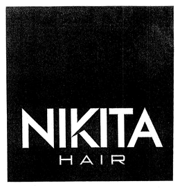 NIKITA HAIR trademark
