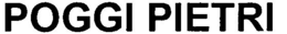 POGGI PIETRI trademark
