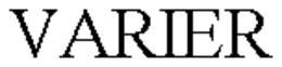 VARIER trademark