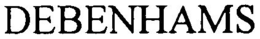 DEBENHAMS trademark