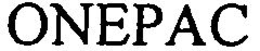 ONEPAC trademark