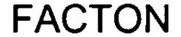FACTON trademark