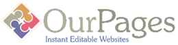 OURPAGES INSTANT EDITABLE WEBSITES trademark