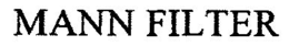 MANN FILTER trademark