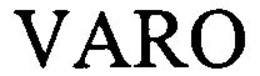 VARO trademark