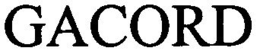 GACORD trademark