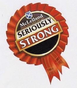 MCLELLAND SERIOUS ABOUT CHEESE SINCE 1850 SERIOUSLY STRONG trademark