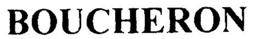 BOUCHERON trademark