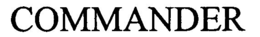COMMANDER trademark