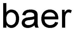 BAER trademark