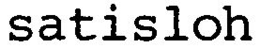SATISLOH trademark