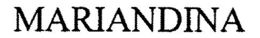 MARIANDINA trademark