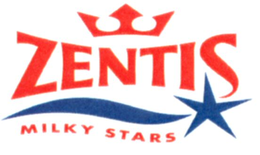 ZENTIS MILKY STARS trademark