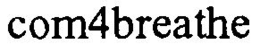 COM4BREATHE trademark