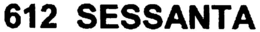612 SESSANTA trademark