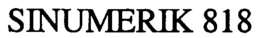 SINUMERIK 818 trademark