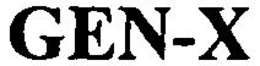 GEN-X trademark