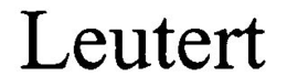 LEUTERT trademark