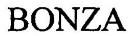 BONZA trademark