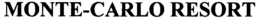 MONTE-CARLO RESORT trademark