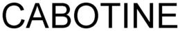CABOTINE trademark