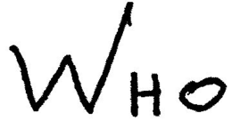WHO trademark