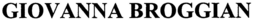 GIOVANNA BROGGIAN trademark