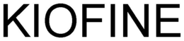 KIOFINE trademark