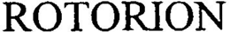 ROTORION trademark