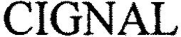 CIGNAL trademark