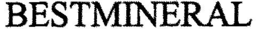 BESTMINERAL trademark