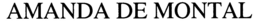 AMANDA DE MONTAL trademark