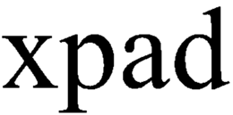 XPAD trademark