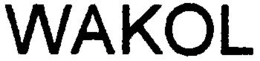 WAKOL trademark
