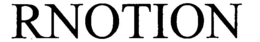 RNOTION trademark