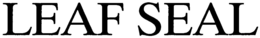LEAF SEAL trademark