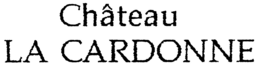 CHÂTEAU LA CARDONNE LA CARDONNE trademark