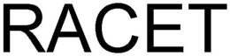 RACET trademark