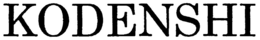 KODENSHI trademark