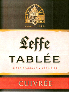 LEFFE TABLÉE CUIVRÉE trademark