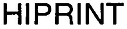 HIPRINT trademark