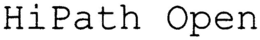 HIPATH OPEN trademark