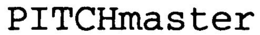 PITCHMASTER trademark