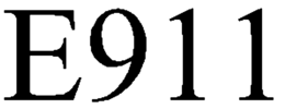 E911 trademark
