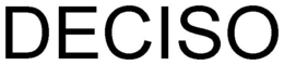 DECISO trademark