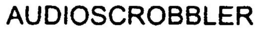 AUDIOSCROBBLER trademark
